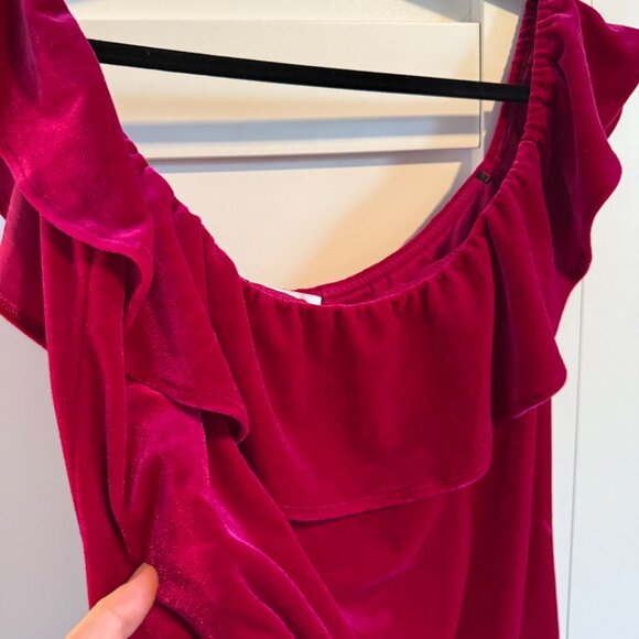 Revolve Amanda Uprichard Off The Shoulder Top, Size Medium - Picture 2 of 5
